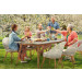 Lombok Tuintafel Teakhout Concrete Apple Bee